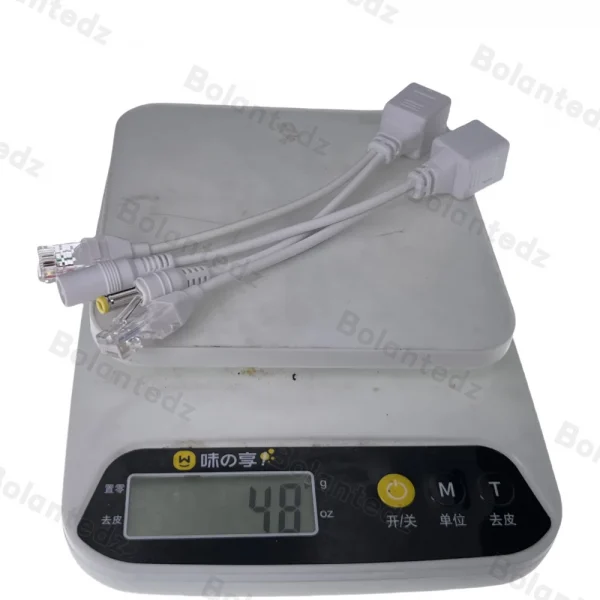 POE Cable Passive Power Over Ethernet Adapter Cable POE Splitter RJ45 Injector Power Supply Module 12-48v For IP Camea