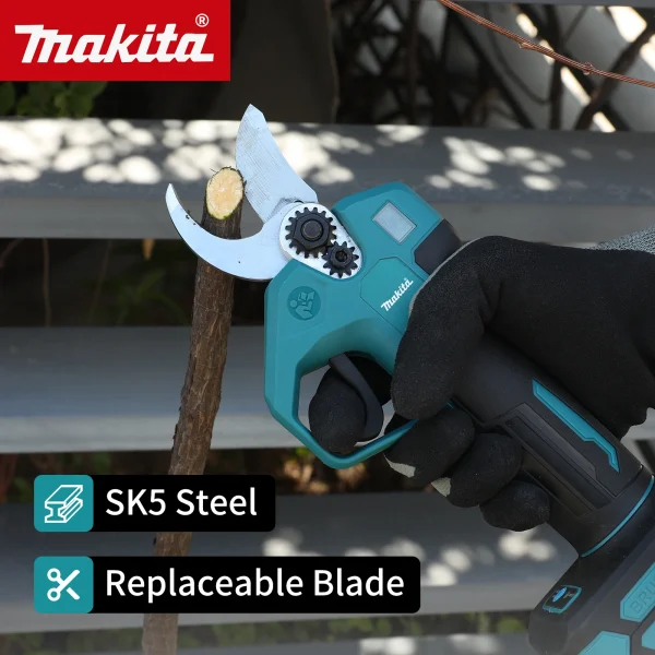 ماكيتا 45 مللي متر اللاسلكي فرش الكهربائية تشذيب القص شجرة بونساي المقلم فروع القاطع أداة السلطة لبطارية ماكيتا 18 فولت