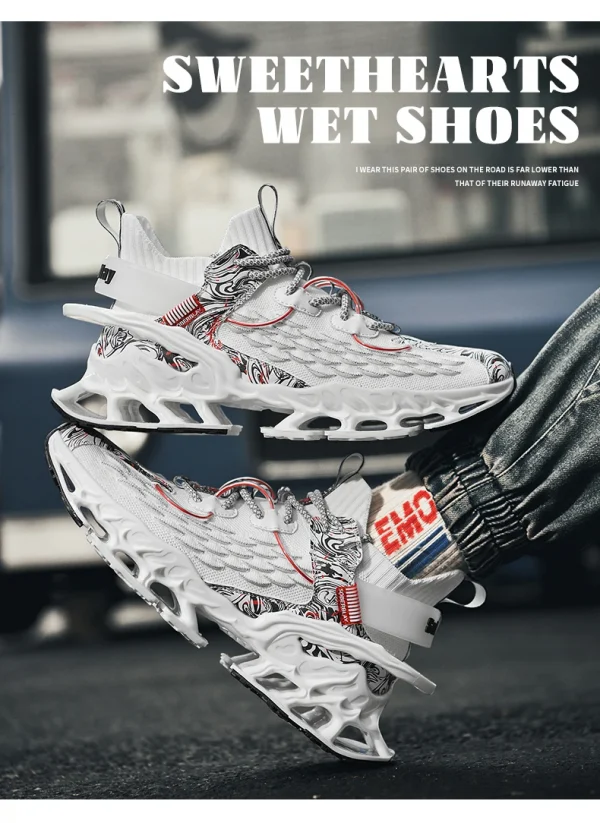 🔹 حذاء رياضي رجالي كاجوال بدون كعب