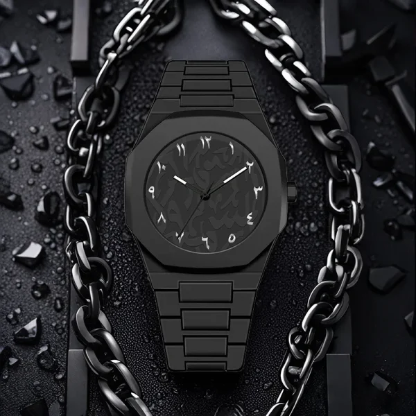 الساعات الرياضية الشعبية في الشرق الأوسط للرجال والنساء ساعات الكوارتز الدوبامين المتخصصة أزياء الفولاذ المقاوم للصدأ للماء