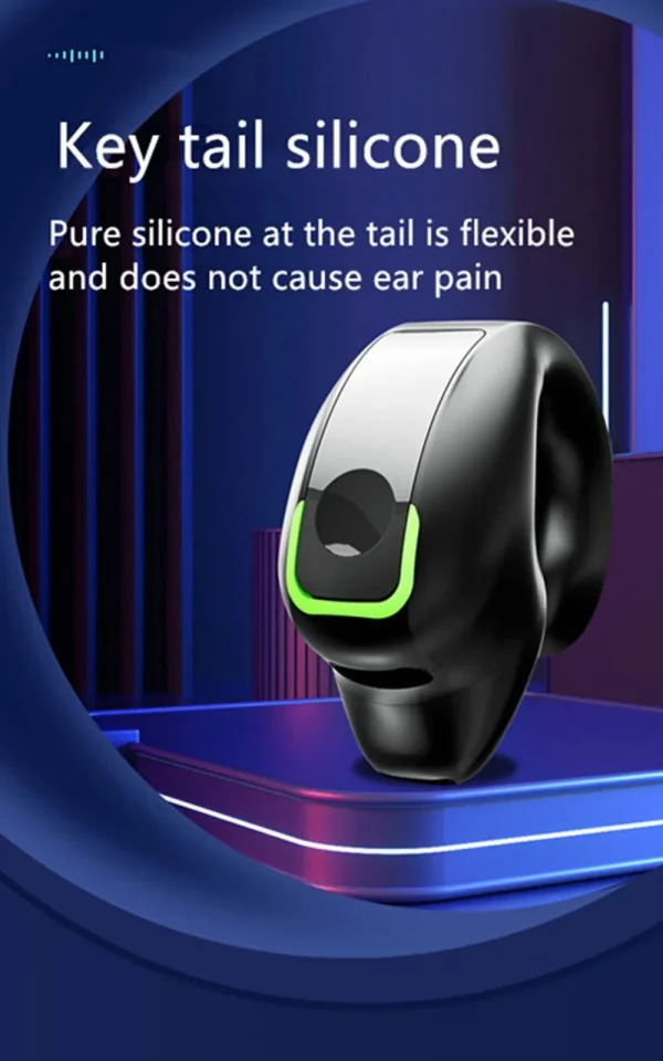 سماعة بلوتوث مشبك على الأذنين الأذنين ستيريو العظام التوصيل Gd28 الأعمال اللاسلكية سماعة أذن صغيرة Tws