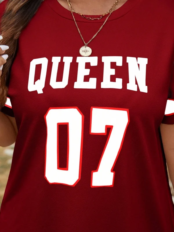 فستان جيرسي صيفي بطباعة إلكترونية عصرية