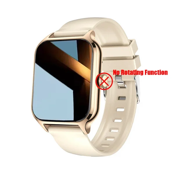 2025 ساعة ذكية أندرويد IOS الهاتف 2.01 بوصة شاشة ملونة بلوتوث الرد على المكالمات اللياقة البدنية الساعات المقتفي Smartwatch النساء الرجال