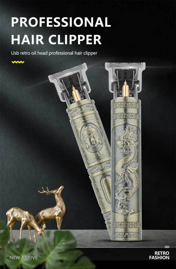 مجموعة ماكينة قص الشعر الأصلية من Retro T9 سترات مشذبة للرجال ماكينة حلاقة كهربائية للرجال ماكينة حلاقة Lence Pro للمناطق الحساسة