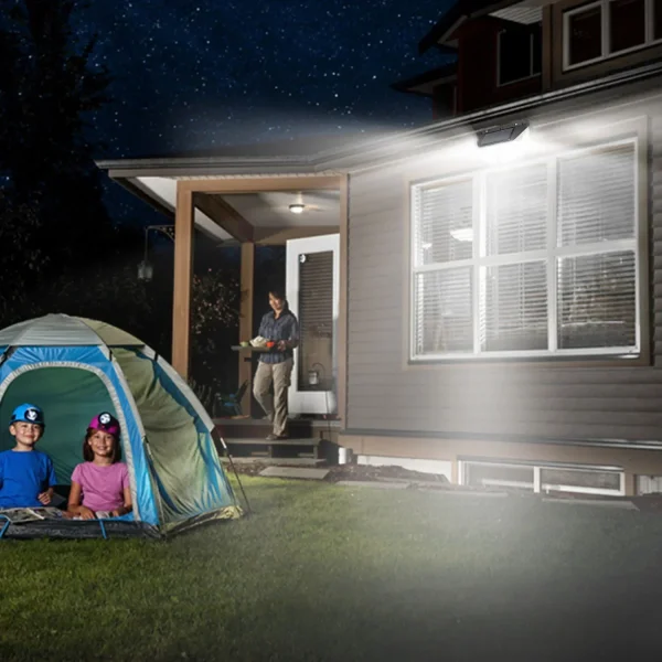 متعددة الوظائف مصباح للطاقة الشمسية في الهواء الطلق حديقة الديكور الشمسية مصباح ليد مقاوم للماء ضوء الشمس بالطاقة الأضواء مع جهاز استشعار الحركة