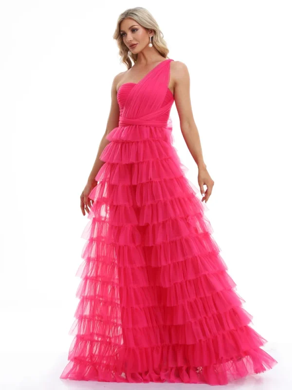 فساتين سهرة رسمية فاخرة بدون أكمام ورقبة على شكل حرف v من التل 2025 أنيقة لحفلات الزفاف من التل للنساء وصيفة العروس فساتين كوكتيل للحفلات الراقصة