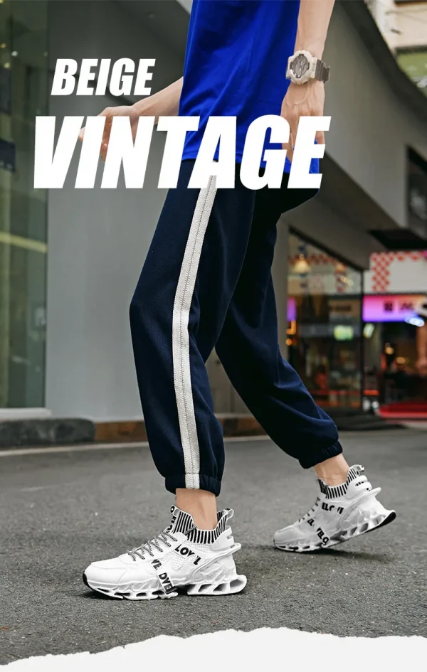 أحذية رجالي عادية تنيس أحذية فاخرة المدرب سباق تنفس