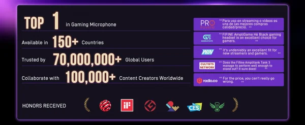 ميكروفون ديناميكي FIFINE USB/XLR مع زر كتم الصوت باللمس، ومقبس سماعة الرأس، وأدوات التحكم في الإدخال/الإخراج، لخلاط الكمبيوتر PS5/4، وميكروفون الألعاب Ampligame AM8