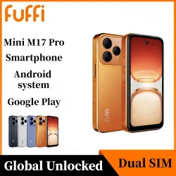 هاتف ذكي صغير FUFFI M17 Pro يعمل بنظام الأندرويد ومعرف الوجه محمول 8.1 هاتف محمول صغير بشاشة 3.75 بوصة عالي الدقة وذاكرة قراءة فقط 16 جيجابايت وبطارية 1500 مللي أمبير في الساعة ه