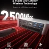 FIREBAT F1 MINI PC AMD Ryzen 7 H255 LPDDR5 ذاكرة عشوائية 24 جيجابايت قرص صلب SSD بسعة 1 تيرابايت واي فاي 6 بلوتوث 5.2 كمبيوتر مكتبي صغير محمول كمبيوتر سطح المكتب ويندوز 11