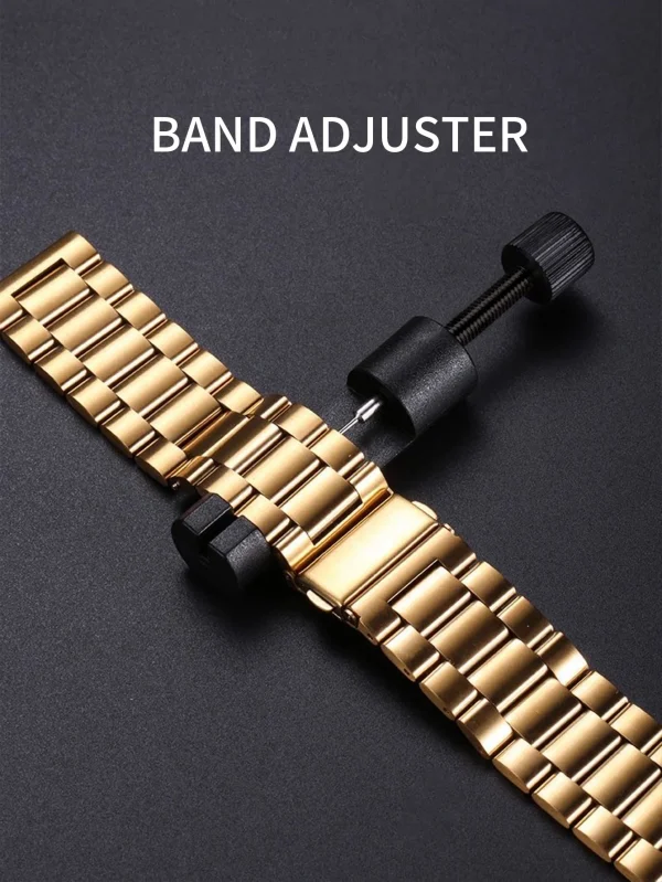 تومي الأعمال الفاخرة ساعة رجالية هدية مجموعة صناديق وردة عالية الجودة الذهب حالة بسيطة ومتعددة الاستخدامات ساعة كوارتز Relogio Masculino