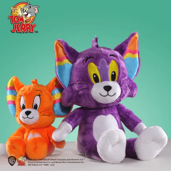 أنيمي توم وجيري ألعاب من نسيج مخملي شخصيات الفيلم الكرتون القط الفأر لطيف Plushies محشوة الحيوان ألعاب الدمى للأطفال هدية شحن مجاني