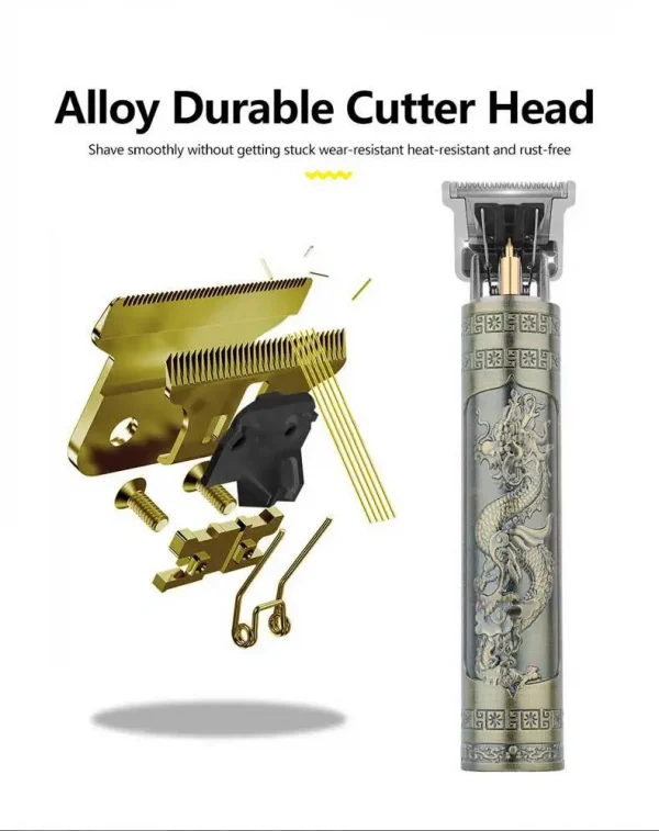 مجموعة ماكينة قص الشعر الأصلية من Retro T9 سترات مشذبة للرجال ماكينة حلاقة كهربائية للرجال ماكينة حلاقة Lence Pro للمناطق الحساسة