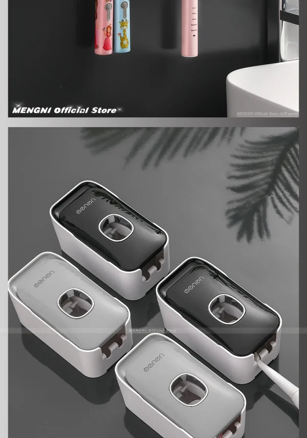 حامل رف فرشاة الأسنان الحمام