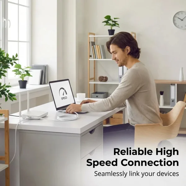 0.5/1/2/3/5/10/15/20/30/50M Cat6 Ethernet Cable RJ45 UTP 1000Mbps Network Cord LAN Wire Internet Lead Cord Router Computer Cable