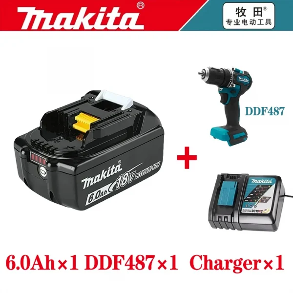 5Ah 6Ah 9Ah Fast DHL DELIVERY 100٪ بطارية أداة ماكيتا 18 فولت الأصلية ، لبطارية ماكيتا 18 فولت BL1850B BL1840B BL1830B BL1815️️