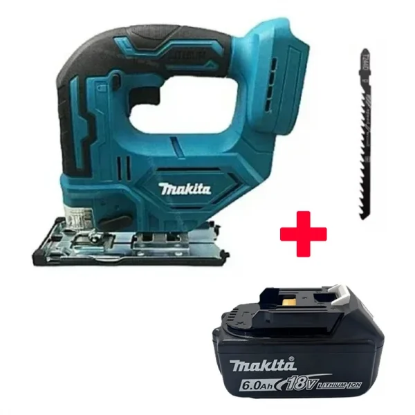 ماكيتا DJV182Z اللاسلكي 18 فولت بطارية ليثيوم قابلة للشحن منشار كهربائي منشار منحنى المنشار النجارة قطع متعددة الوظائف المنشار