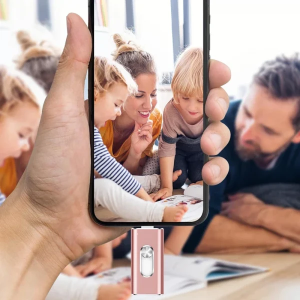 آيفون 2 تيرا بايت محرك فلاش USB 1 تيرا بايت 512 جيجابايت 256 جرام USB 3.0 العصي التخزين الخارجي القلم محرك الهاتف أندرويد الكمبيوتر نسخ ملفات الصور والفيديو