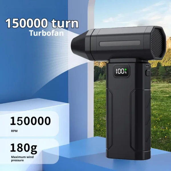 X8 فرش توربو جت مروحة منفاخ 150000 دورة في الدقيقة قوية منفاخ الهواء الكهربائية فراغ منظف الغبار المحمولة منظف الغبار مروحة عنيفة