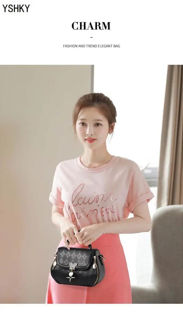 حقيبة يد نسائية حقيبة للنساء حقيبة كتف كيس فام رئيسي فاخر مصمم جلد طبيعي حقيبة نسائية القوس دلو حقيبة