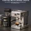 مطحنة قهوة HiBREW مطحنة قهوة كهربائية أوتوماتيكية مع 31 تروسًا لقهوة الإسبريسو الأمريكية صب فوق تخزين الفول البصري G3