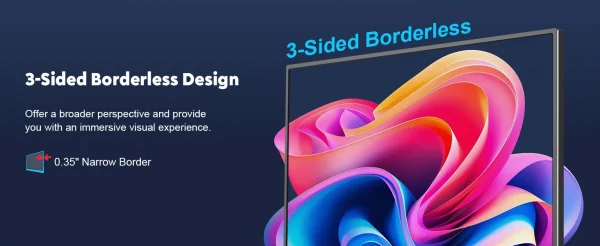 أمودو 15.6 بوصة شاشة محمولة 1920x1080P تمديد عرض IPS لوحة ال سي دي الثقب حامل VESA USBC Mini HDMI شاشة الهاتف المحمول