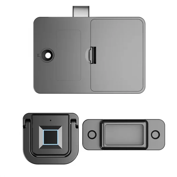 Office Cabinet Fasten Smart Fingerprint Lock Anti-theft Household Drawer Locks Electronic Bedside Secure Eas Install Locker Shut