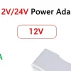 التيار المتناوب 100-240 فولت إلى تيار مستمر 12 فولت 24 فولت 1A 2A 3A LED سائق محول 12 فولت تحويل التيار الكهربائي محول محول شاحن لشريط LED
