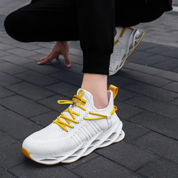 تصميم كاجوال يناسب اليومي والرياضة ذكر أحمر الخريف بليد حجم كبير