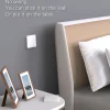 QX-305 Gray Self-powered wireless Remote Control Light Switch RF433Mhz 1/2 way Electric Switch