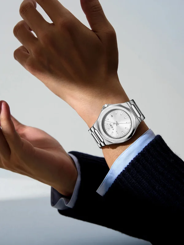 تومي الأعمال الفاخرة ساعة رجالية هدية مجموعة صناديق وردة عالية الجودة الذهب حالة بسيطة ومتعددة الاستخدامات ساعة كوارتز Relogio Masculino