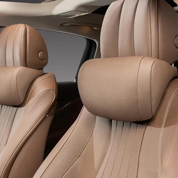 وسادة رقبة لمسند الرأس لمقعد السيارة العالمي، مسند رقبة مريح ثلاثي الأبعاد أثناء السفر، دعم ناعم ومريح للرقبة، حماية للرقبة