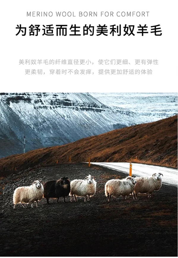 سترة رجالية جديدة بـ 5 ألوان 100% سترة صوف ميرينو، الخريف والشتاء محبوك سترة رجال الأعمال غير الرسمية بأكمام طويلة بقلنسوة