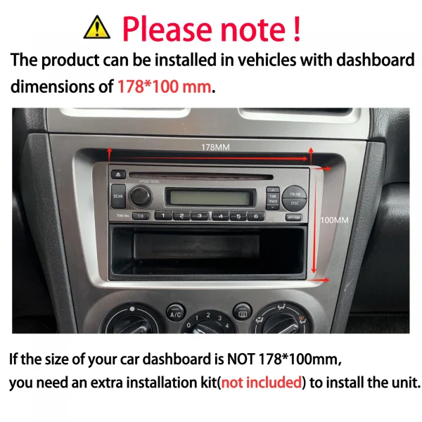 راديو ستيريو للسيارة من ESSGOO مقاس 9 بوصات 2 DIN مزود بتقنية Carplay يعمل بنظام الأندرويد وستيريو للسيارة وبلوتوث 64 جيجا ونظام تحديد المواقع والملاحة RDS وواي فاي وUSB FM DAB + CAM