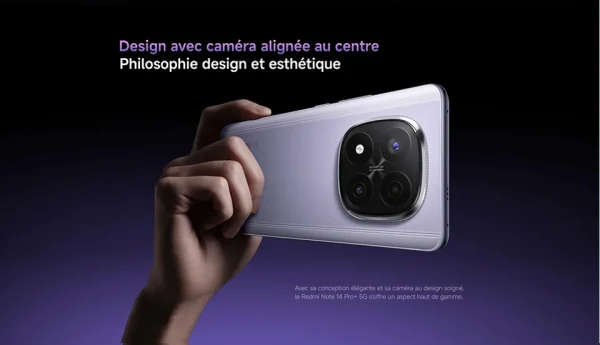 Xiaomi Redmi Note 14 Pro Plus 5G، NFC، Snapdragon®7s Gen 3، شاشة AMOLED 1,5K بوصة، 120 هرتز، كاميرا 200 ميجابكسل، بطارية 5110 مللي أمبير، الشاحن غير متضمن