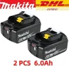 makita 18v battery Genuine 18V Makita 6Ah Makita Battery BL1840 BL1830B BL1850B BL1850 BL1860 BL1815 Replacement Lithium Battery