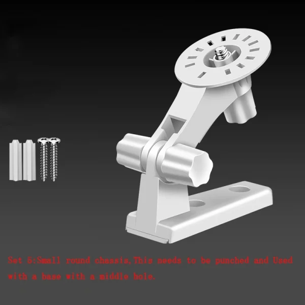 دعامة حائط لدعم الكاميرا العالمية، ملحقات مراقبة أمان الكاميرا الداخلية، دعم الكاميرا ورف حامل القاعدة