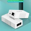 GoodTop 2 Port 100M POE Extender 1 to 2 PoE Repeater IEEE802.3af/at 4KV Lighting Protection Plug&Play 48V 30W for POE Camera