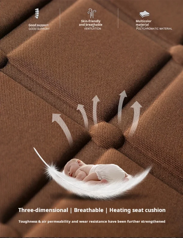 وسادة مقعد السيارة ساخنة مقعد واحد وسادة مقعد ساخنة مكتب وسادة مقعد ساخنة وسادة مربعة صغيرة وسادة مقعد السيارة Automot