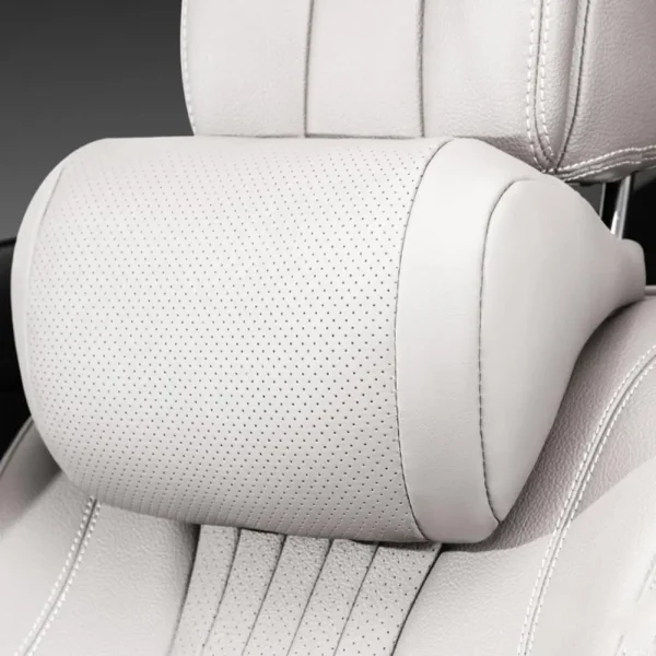 وسادة رقبة لمسند الرأس لمقعد السيارة العالمي، مسند رقبة مريح ثلاثي الأبعاد أثناء السفر، دعم ناعم ومريح للرقبة، حماية للرقبة