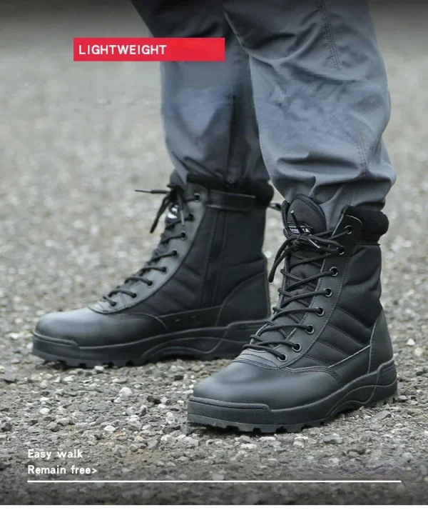 رائجة البيع الرجال أحذية الصحراء عالية الجودة المضادة للانزلاق الرجال حذاء