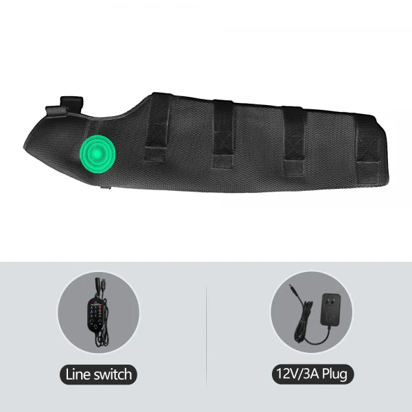 حامي ذراع الكتف المُدفأ 3 أوضاع عجن الاهتزاز التهاب المفاصل العناية بالكتف الكوع تصلب الإغاثة الرياضية سلالة الانتعاش