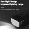 1000LM دراجة Led الجبهة ضوء LED USB قابلة للشحن الذكية الاستشعار الضوء الخلفي مقاوم للماء مصباح يدوي مشرق أضواء السلامة الدراجات