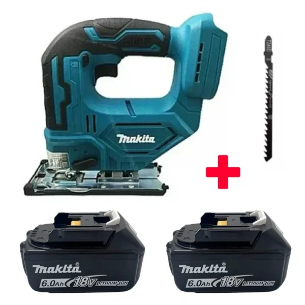 ماكيتا DJV182Z اللاسلكي 18 فولت بطارية ليثيوم قابلة للشحن منشار كهربائي منشار منحنى المنشار النجارة قطع متعددة الوظائف المنشار