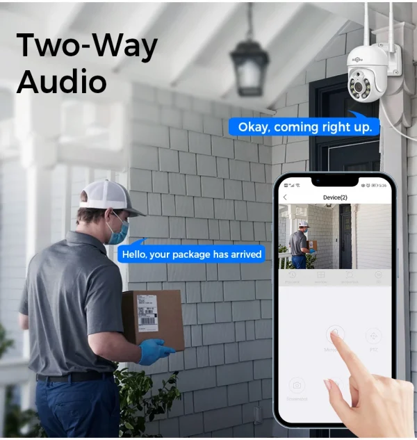 Hiseeu 3/5MP 10CH NVR مع شاشة 10.1 بوصة مجموعة كاميرات أمنية لاسلكية في الهواء الطلق كاميرا IP مقاومة للماء مجموعة نظام المراقبة بالدوائر التليفزيونية المغلقة