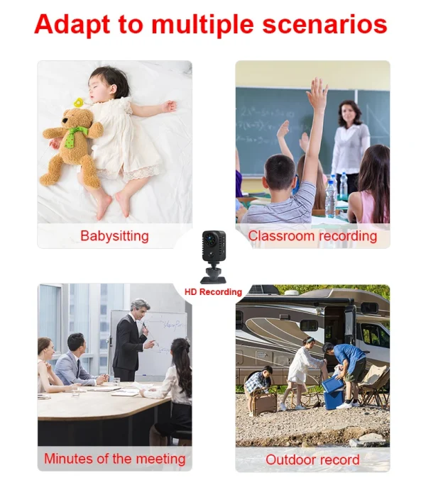 MD29 HD كاميرا يمكن حملها بالجسم 1080P كاميرات الجيب الأمنية الحركة المنشط كاميرا مربية صغيرة للسيارات الاستعداد Espia كاميرا ويب 8H العمل