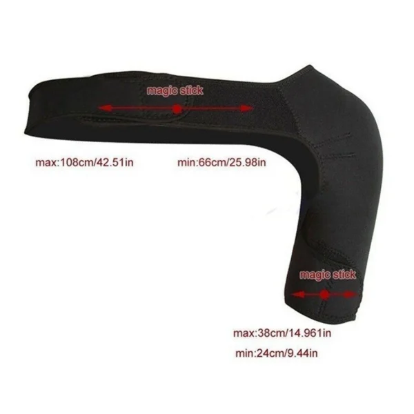 ذاتية التدفئة قابل للتعديل واحد كتف التفاف هدفين الكتف لتخفيف الآلام مدلك هدفين ل الكفة الدوار وسادة الكتف عنق الرحم