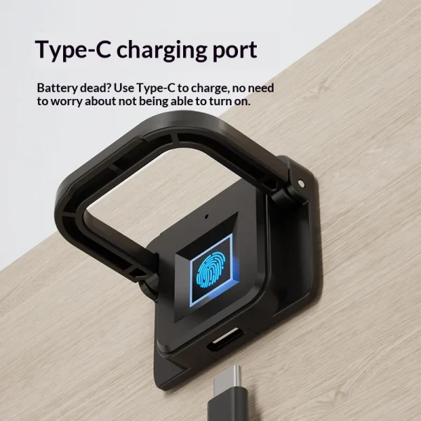 Office Cabinet Fasten Smart Fingerprint Lock Anti-theft Household Drawer Locks Electronic Bedside Secure Eas Install Locker Shut