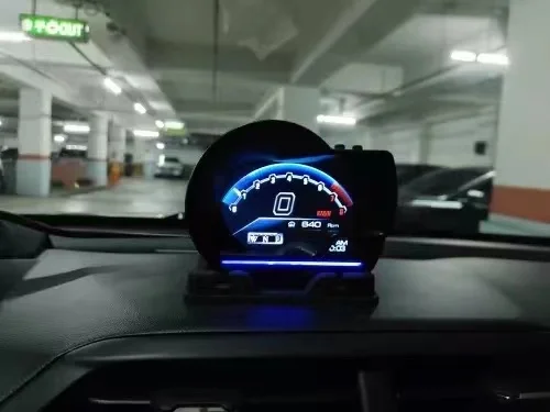 أحدث A501 شاشة عرض علوية للسيارة obd2 سيارة ذكية HUD مقياس توربو عداد المسافات الرقمي إنذار الأمن المياه والزيت درجة حرارة دورة في الدقيقة مقياس تلقائي