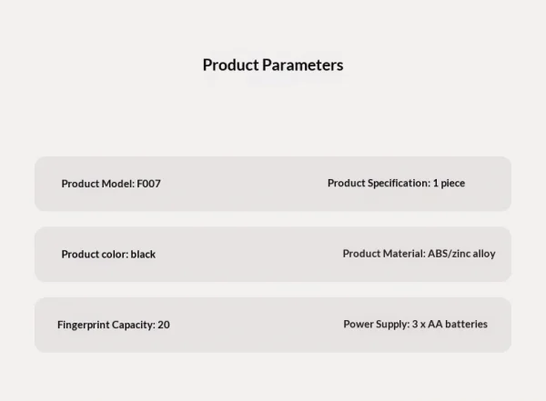 Office Cabinet Fasten Smart Fingerprint Lock Anti-theft Household Drawer Locks Electronic Bedside Secure Eas Install Locker Shut